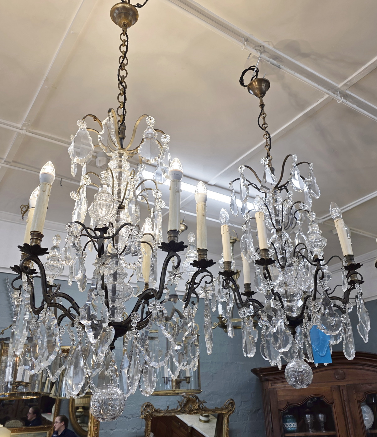A pair of Classic Parisian Chandeliers